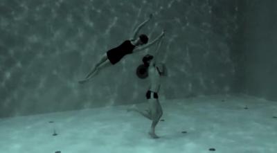 Deep water dance with Marisa Cecchetti - Y40 Montegrotto (Italy) 